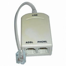 Splitter ADSL en Línea con 2 Puertos